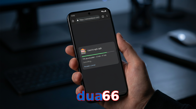 Main screen of Dua66 apk page for PK players