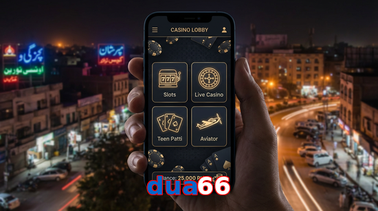 Main screen of Dua66 app page for PK players